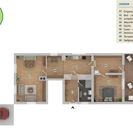 Apartman Katharina 4 Sterne Laut Dtv Wallbox 11kw